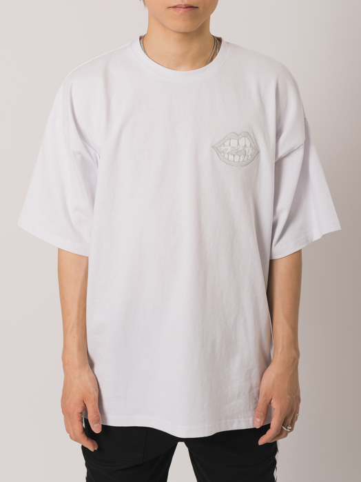 なみおくん刺繍ビッグシルエットTシャツ トップス REGIEVO