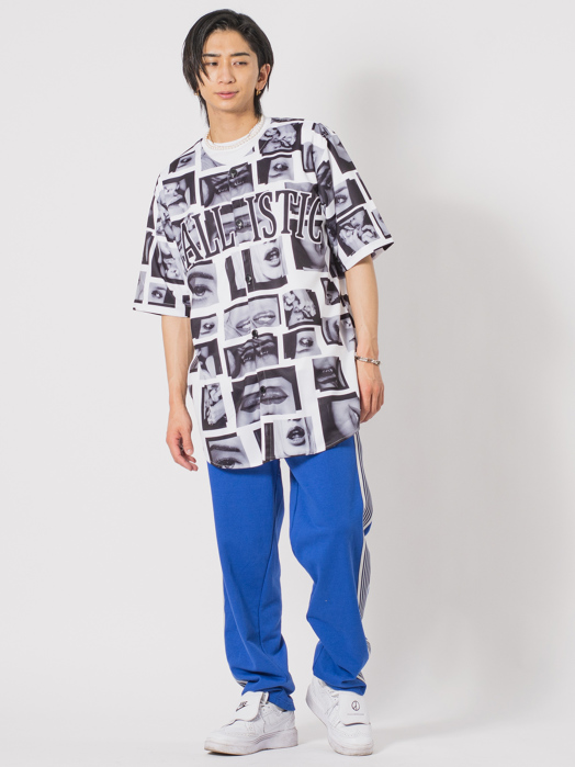 Amazon.co.jp: Official髭男dism ベースボールシャツ Mサイズ