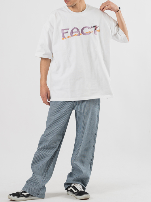 アップリケビッグシルエットTシャツ トップス REGIEVO