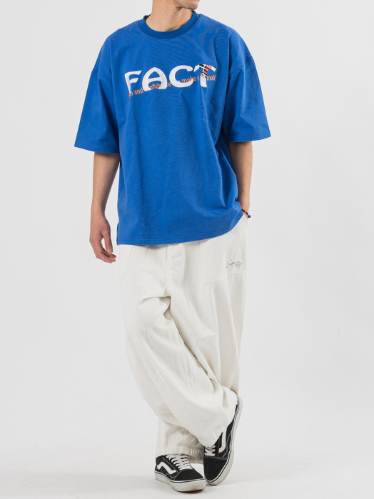 アップリケビッグシルエットTシャツ トップス REGIEVO