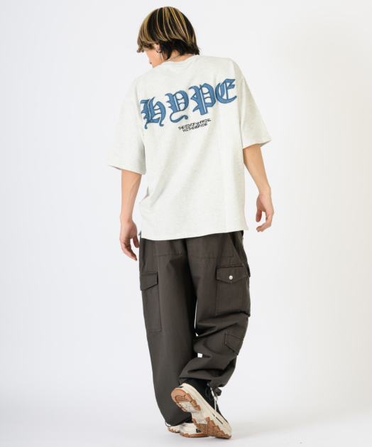デニムアップリケTシャツ トップス REGIEVO