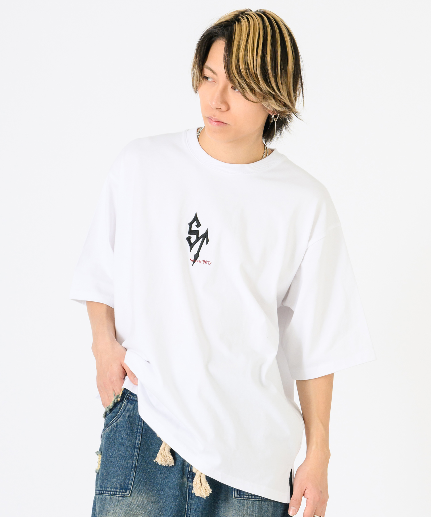  (ドープ) バックプリント Tシャツ 新作 バックプリント Tシャツ 半袖 ヴィンテージ 古着風