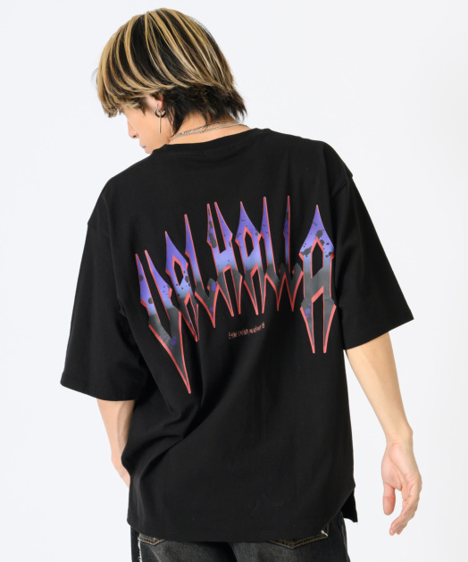 【完売必至】ロエベ■Tシャツ ビビッドなトロピカル柄 jbstyle.×DRESS コラボロングTシャツ