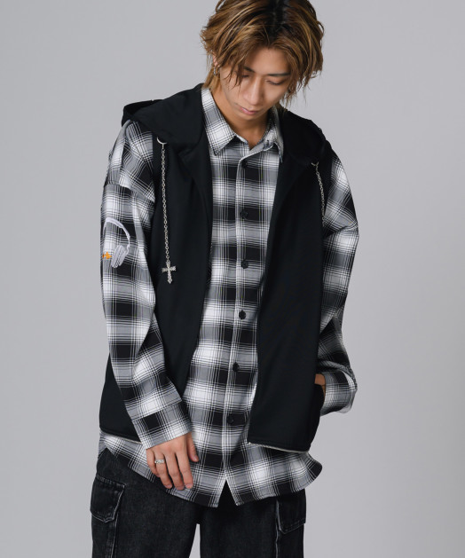 ロジャーR by 45rpm ユニセックスベスト ノースリーブトップス BORN X RAISED(ボーンレイズド)｜BORN x RAISED + UNION GENTS